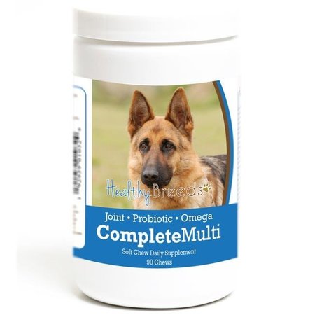 HEALTHY BREEDS Healthy Breeds 192959010329 German Shepherd all in one Multivitamin Soft Chew - 90 Count 192959010329